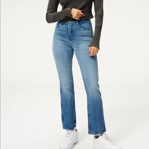 Good American good curve straight jeans